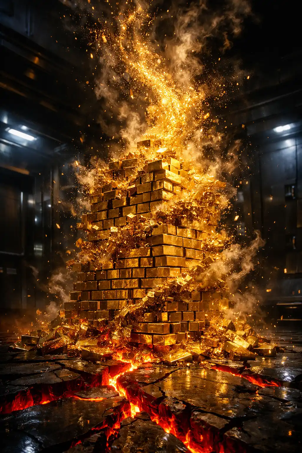 গোল্ড মার্কেট ক্রাশ! ৪ ট্রিলিয়ন ডলার গায়েব হওয়ার আসল কারণ কী?